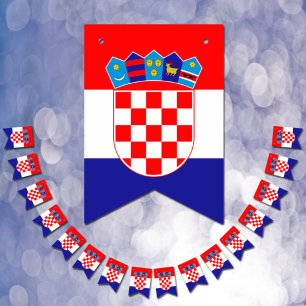 Croatian Flag & Party Croatia Banners / Weddings
