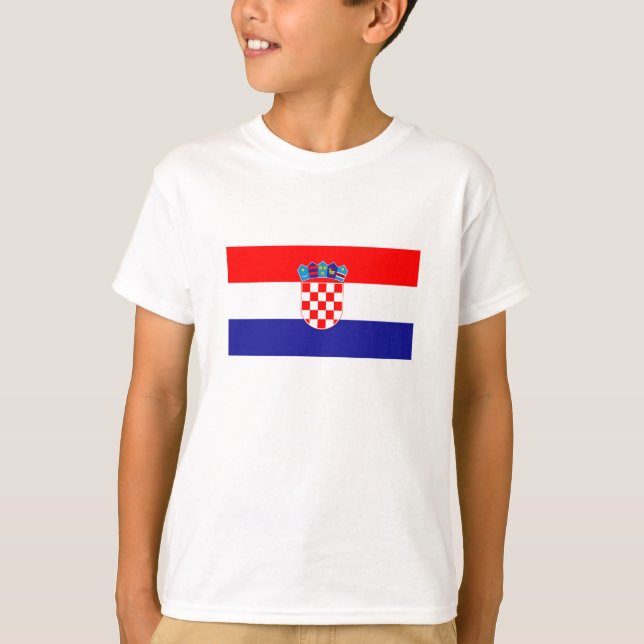 Croatian Flag T-Shirt (Front)