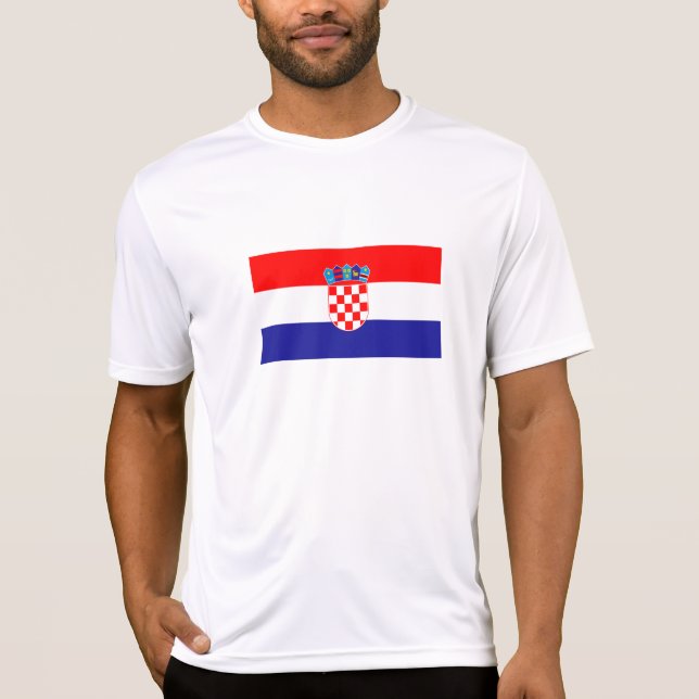 Croatian Flag T-Shirt (Front)