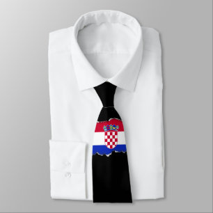 Croatian Flag Tie