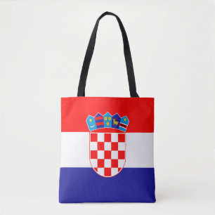 Croatian Flag Tote Bag
