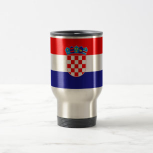 Croatian Flag Travel Mug