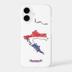 Croatian-Inspired White Phone Case for iPhone 17