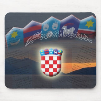 Croatian mouse pad