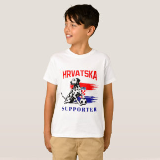 Croatian School Sports game player Cute Dalmatian T-Shirt