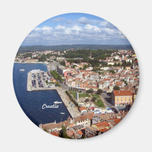Croatian Skyline Magnet