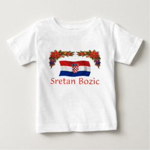 Croatian Sretan Bozic (Merry Christmas) Baby T-Shirt