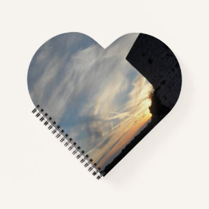 Croatian sunset notebook