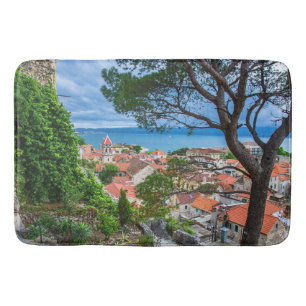 Croatian town Omis Bath Mat