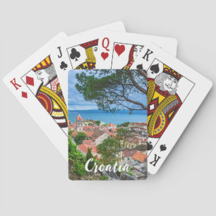 Croatian town Omis Playing Cards