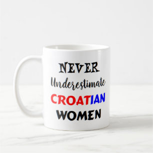 croatian women coffee mug