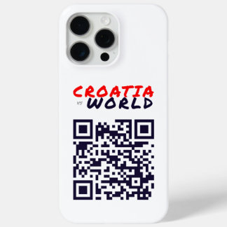 CROATIAvsWORLD iPhone 15 Pro Max Case