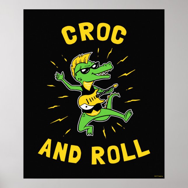 Croc And Roll Poster (Front)