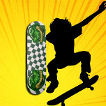 Croc Heads cool Skateboard<br><div class="desc">skateboard Chequerboard Croc Heads Safari Skating is all about having fun, and there is something for everyone in our skateboard range. A fabulous skateboard guaranteed to raise a smile! Have fun with your personal message-skating the streets and skatepark, or cruising. ⭐This Product is 100% Customisable. *****Click on CUSTOMIZE BUTTON to...</div>