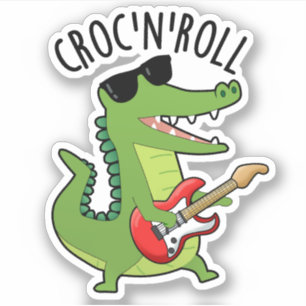 Croc N Roll Funny Crocodile Puns