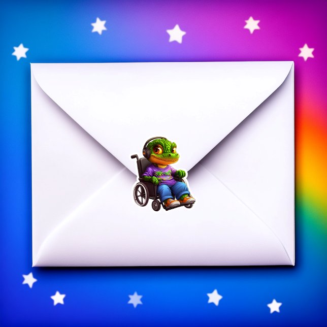 Croc on Wheels Vinyl Sticker (Creator Uploaded)