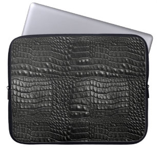 Croc Print Laptop Case 15"
