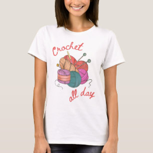 Crochet All Day T-Shirt