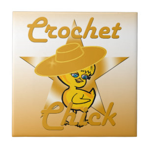 Crochet Chick #10 Tile