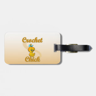 Crochet Chick Luggage Tag