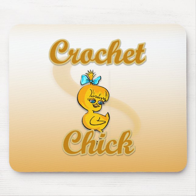 Crochet Chick Mouse Pad (Front)