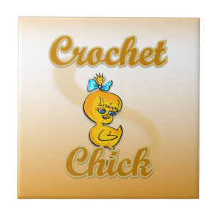 Crochet Chick Tile