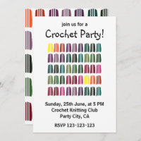 Crochet Colourful Knitting Yarn Crochet Party