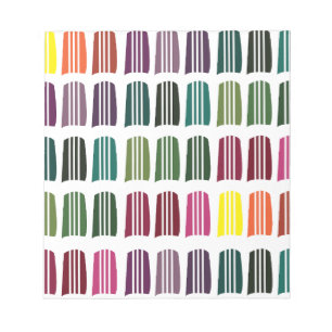 Crochet Colourful Knitting Yarn Pattern Crochet Notepad