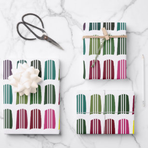 Crochet Colourful Knitting Yarn Pattern Crochet Wrapping Paper Sheet