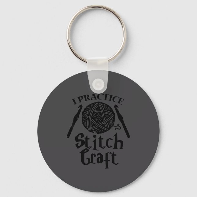 Crochet Craft  Key Ring (Front)