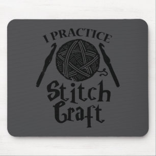 Crochet Craft Mouse Pad