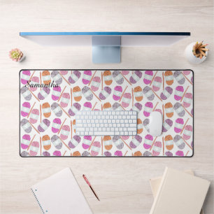 Crochet Craft Yarn Desk Mat