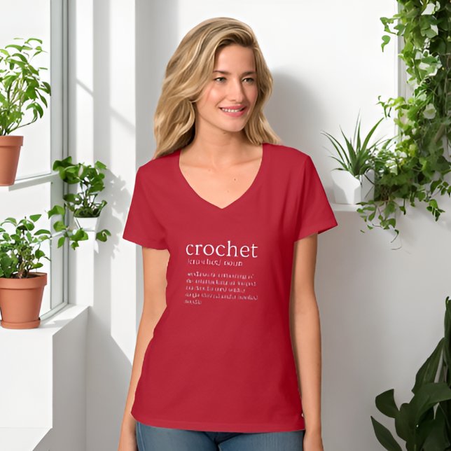 Crochet Defined T-Shirt (Creator Uploaded)