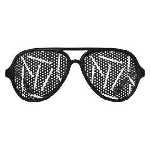 Crochet Hooks Crafts Pattern Dark Aviator Sunglasses