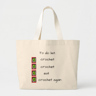 crochet lovers tote