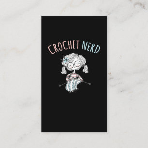 Crochet Mum Hobby Crafting Grandma Yarn Lover Business Card