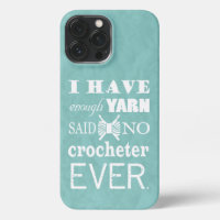 Crochet Not Enough Yarn Crafts