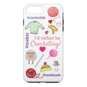 Crochet phone case