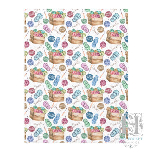 Crochet Scrapbook Paper