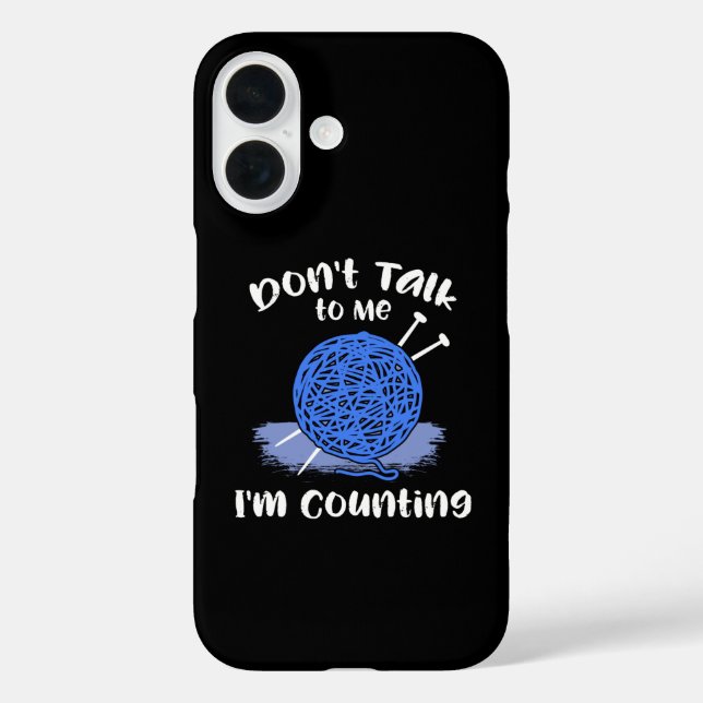 Crocheting Case-Mate iPhone Case (Back)