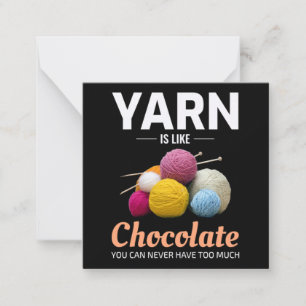 Crocheting Crochet Chocolate Knitting Crochet Card
