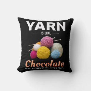 Crocheting Crochet Chocolate Knitting Crochet Cushion
