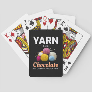 Crocheting Crochet Chocolate Knitting Crochet Playing Cards