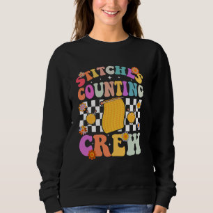 Crocheting Crochet Crocheter Yarn Knitting Quotes Sweatshirt