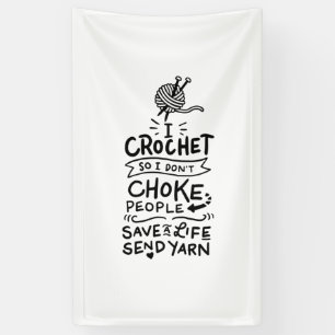 Crocheting Crochet Wool Banner