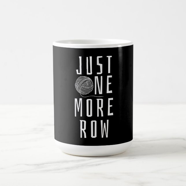 Crocheting Funny Saying Yarn Gift Coffee Mug (Center)