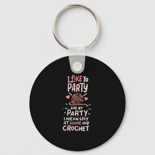 Crocheting Key Ring