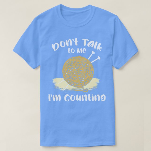 Crocheting Knitting 4 T-Shirt (Design Front)