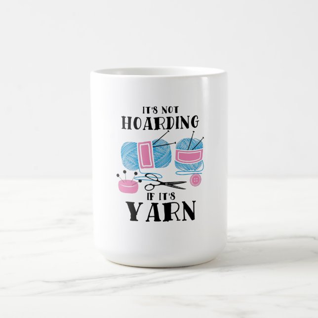 Crocheting Knitting Gifts Coffee Mug (Center)