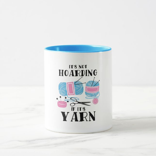 Crocheting Knitting Gifts Mug (Center)